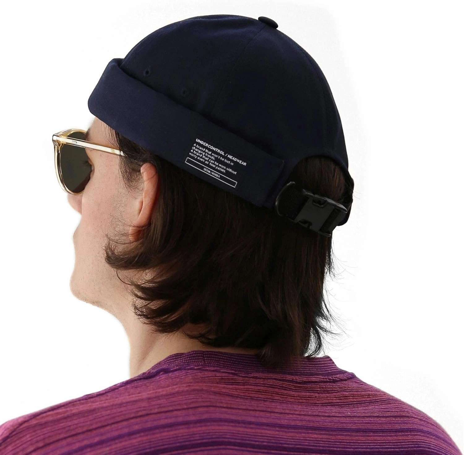 UNDERCONTROL Brimless Sailor Fisherman Leon Hat No Visor Miki Skull Docker Beanie Trawler Tactical Ring Cap for Men & Women