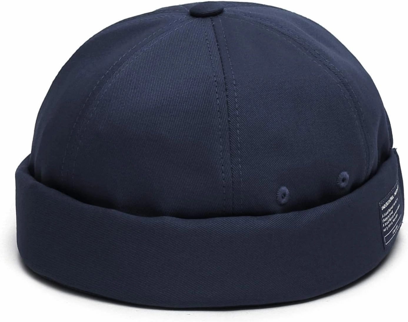 UNDERCONTROL Brimless Sailor Fisherman Leon Hat No Visor Miki Skull Docker Beanie Trawler Tactical Ring Cap for Men & Women