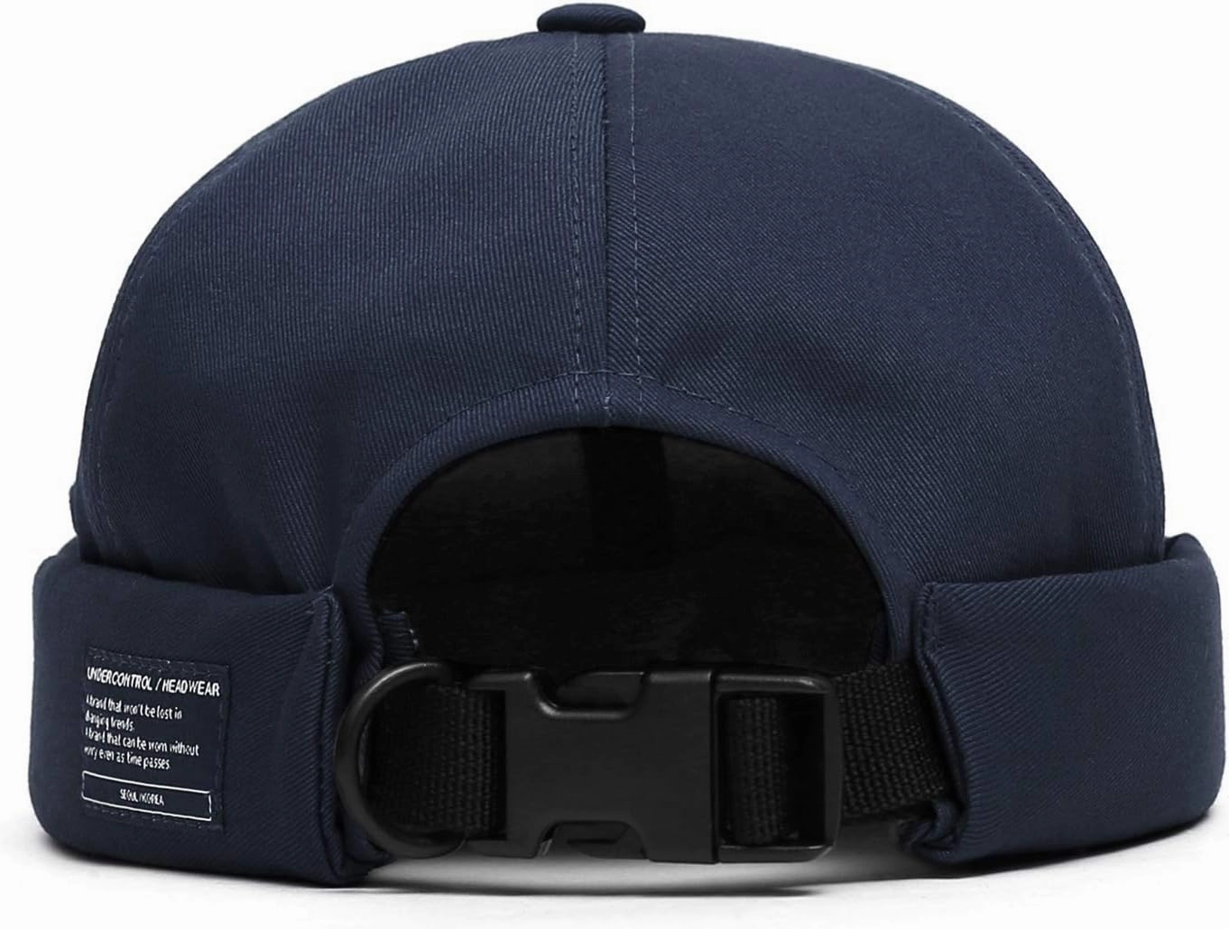 UNDERCONTROL Brimless Sailor Fisherman Leon Hat No Visor Miki Skull Docker Beanie Trawler Tactical Ring Cap for Men & Women