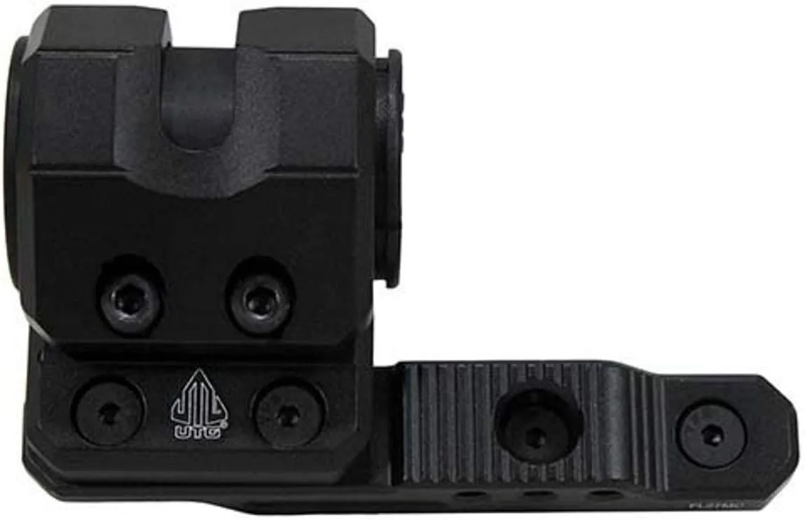 UTG Leapers RG-FL27KC Inc Offset Flashlight Ring Mount, Keymod, Matte Black