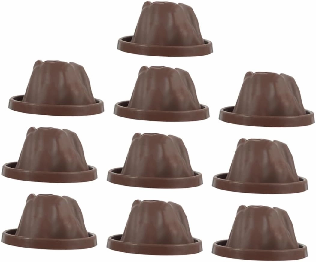Vaguelly 10pcs Volcano Model Science Kit DIY Erupting Volcano Experiment Toy Engaging Educational Present for School Projects and Home Learning Construction