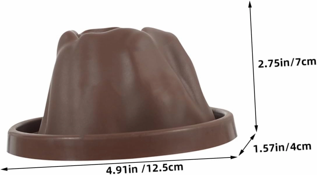 Vaguelly 10pcs Volcano Model Science Kit DIY Erupting Volcano Experiment Toy Engaging Educational Present for School Projects and Home Learning Construction