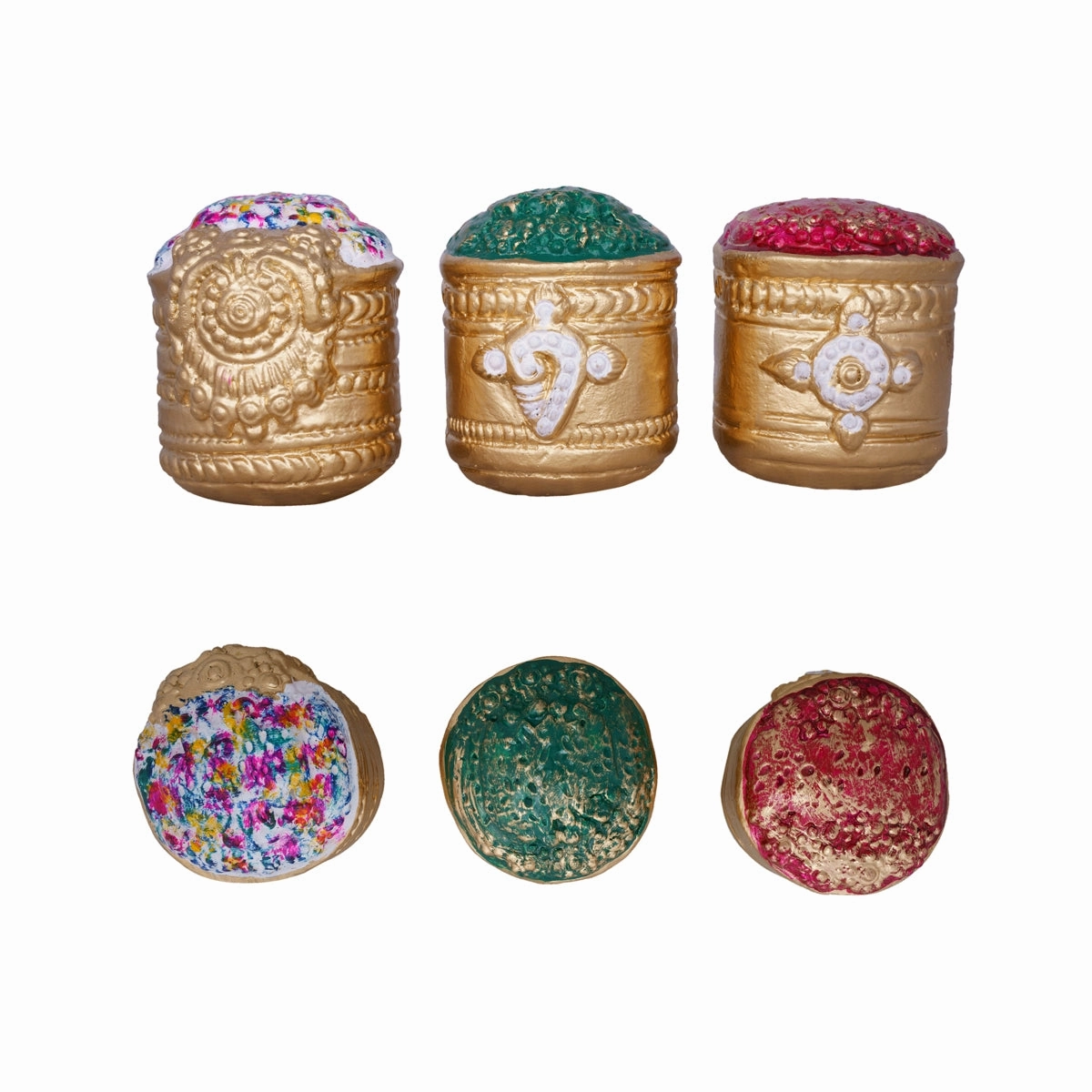 Vaibhav Lakshmi Paper Mache Golu Bommai Set - 20 x 14 Inches | Giri Golu Doll/ Navaratri Golu Bomma/ Gombe