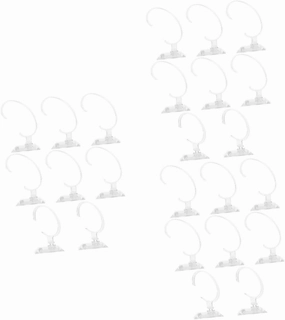 VALICLUD 24pcs Plastic Bracelet Stand and Watches Holder for Jewelry Display Elegant Watch Organizer for Countertops for Home Retail Use