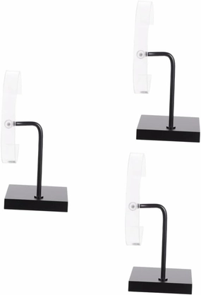 VALICLUD 3 Pcs Mechanical Watch Stand Metal Watch Rack Bracelet Display Rack Stable Base Smooth Touch