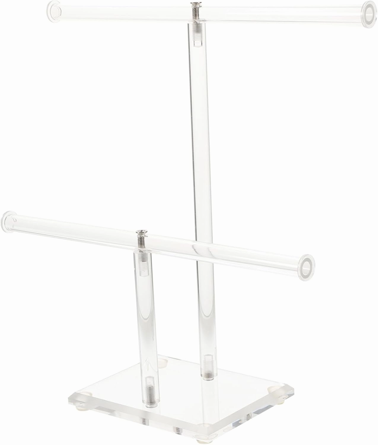 VALICLUD Transparent Jewelry Display Stand Shaped Bracelet and Necklace Holder for Storefront Trade Shows Home Use for Organizing Watches and Items present for Special Occasions