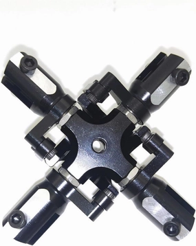 VERBANA RC Helicopter Rotor, for Align 500 500E ESP RC Helicopter 4-Blades Tail Rotor Kit 4mm Tail Shaft Replacement for Align 500 500E ESP Helicopter Accessories Part