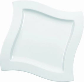 Villeroy & Boch New Wave Square Salad Plates, Set of 4