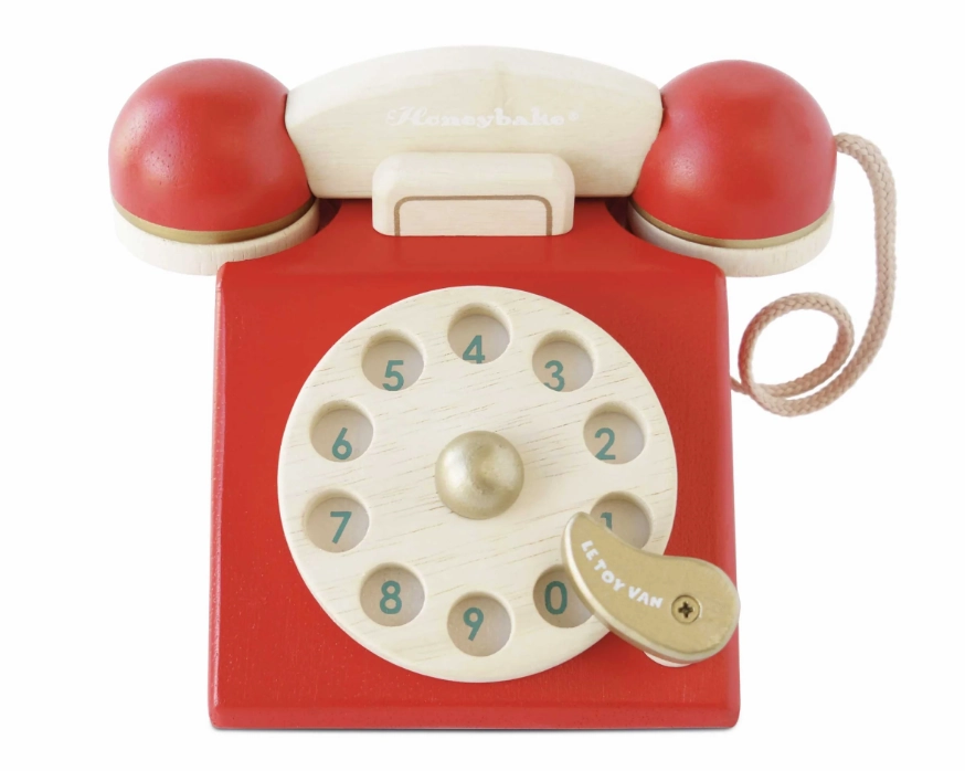 Vintage Wooden Phone