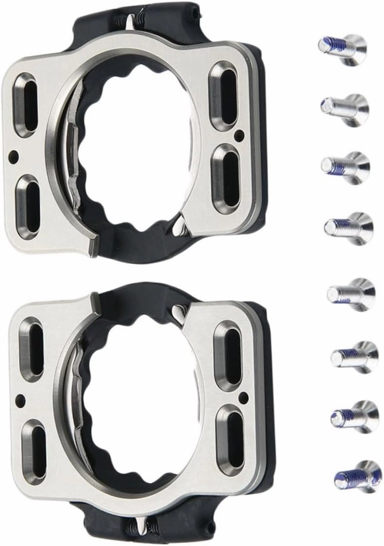VOSAREA 1Pair Pedal Cleats for Mountain Bikes Cycling Pedal Accessories for Improved Performance Easy Installation Compatible with Speedplay Zero and More Durable and Reliable
