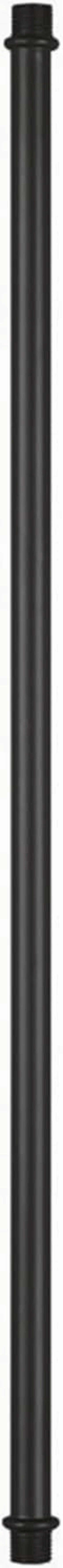 WAC Lighting H-L-J 120V Track 18in Field Cuttable Suspension Rod Extension Used with WAC SK Extension Kit (Sold Separately) for Track Systems in Black