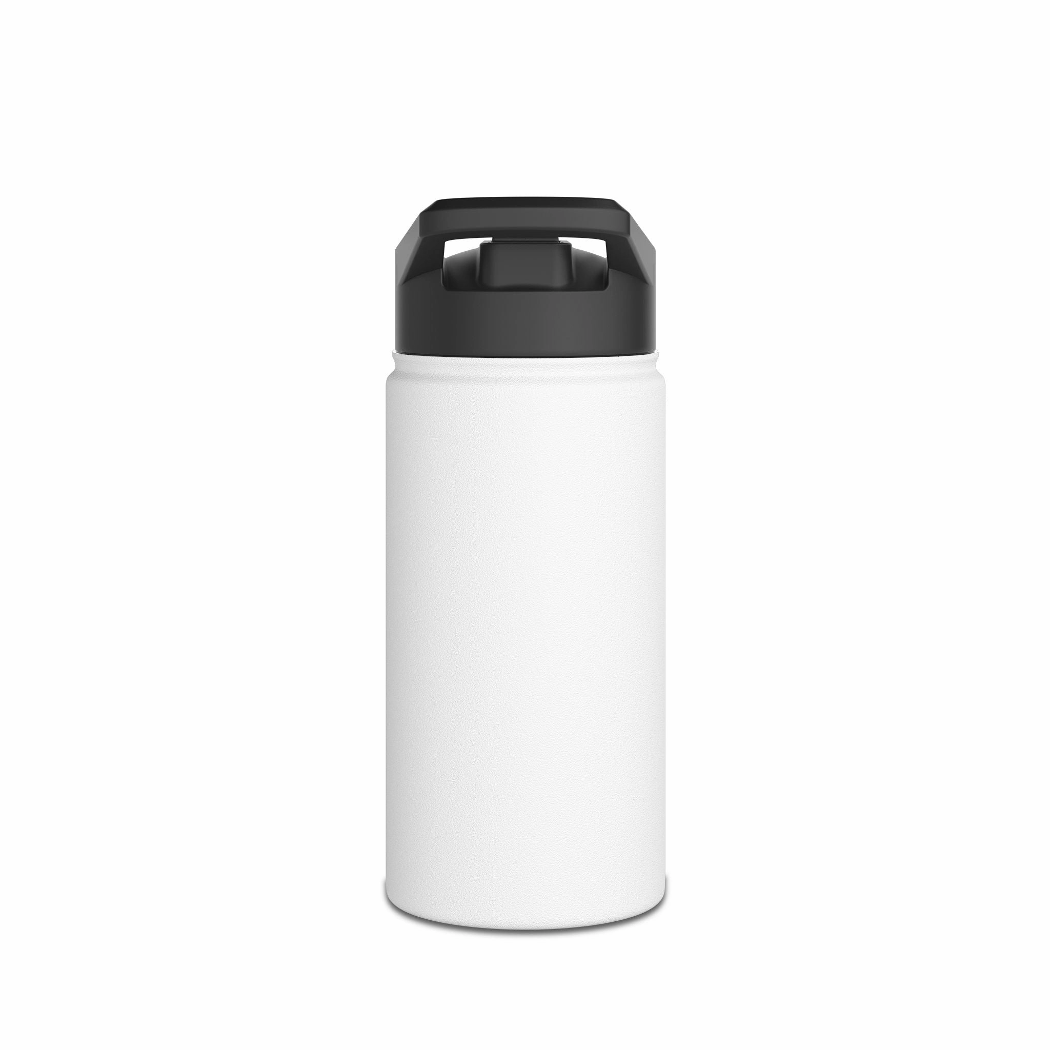 Water Bottle - Warning Woman Fishing H2O Stay Hydrated Reel Gals Design