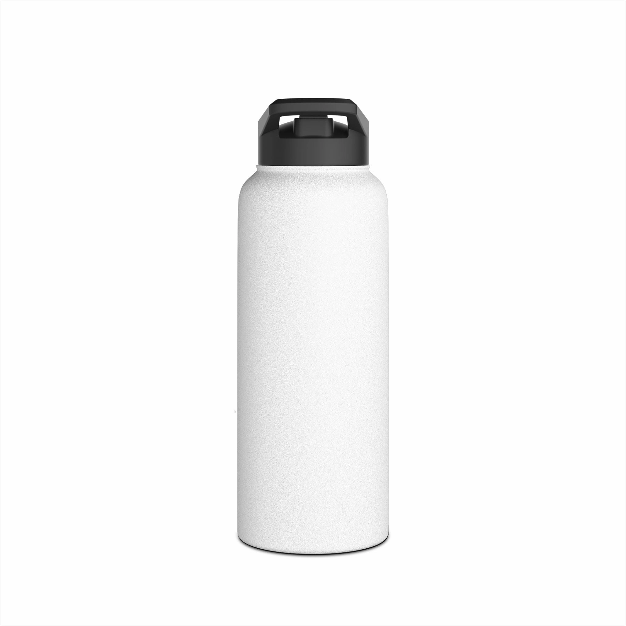 Water Bottle - Warning Woman Fishing H2O Stay Hydrated Reel Gals Design