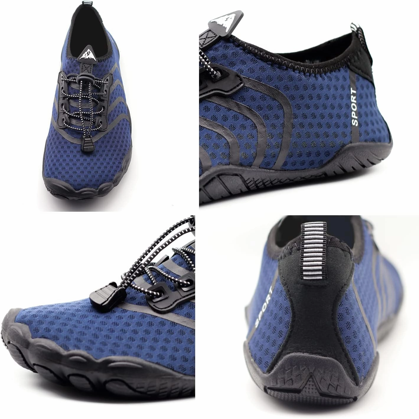 Water Shoes for Men Women Quick-Dry Lightweight Barefoot Swim Beach Pool Surf Camping Aqua Rock Climbing Sports Hiking Walking Shoes Socks