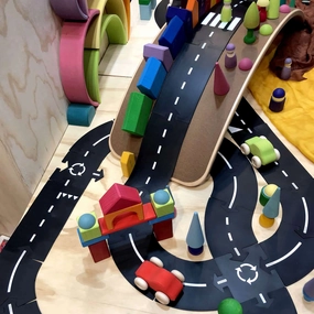Waytoplay - 16pc Express Way - Flexible Toy Road