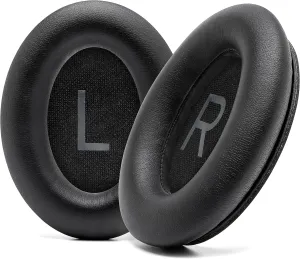 WC PadZ QC45 - Earpads for Bose QuietComfort 45 / QuietComfort Se/QuietComfort Wireless, Made by Wicked Cushions | Extra Thick Cushion | Premium Durable Stitching | Black