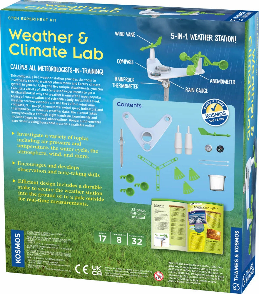 Weather and Climate Lab Age 6 