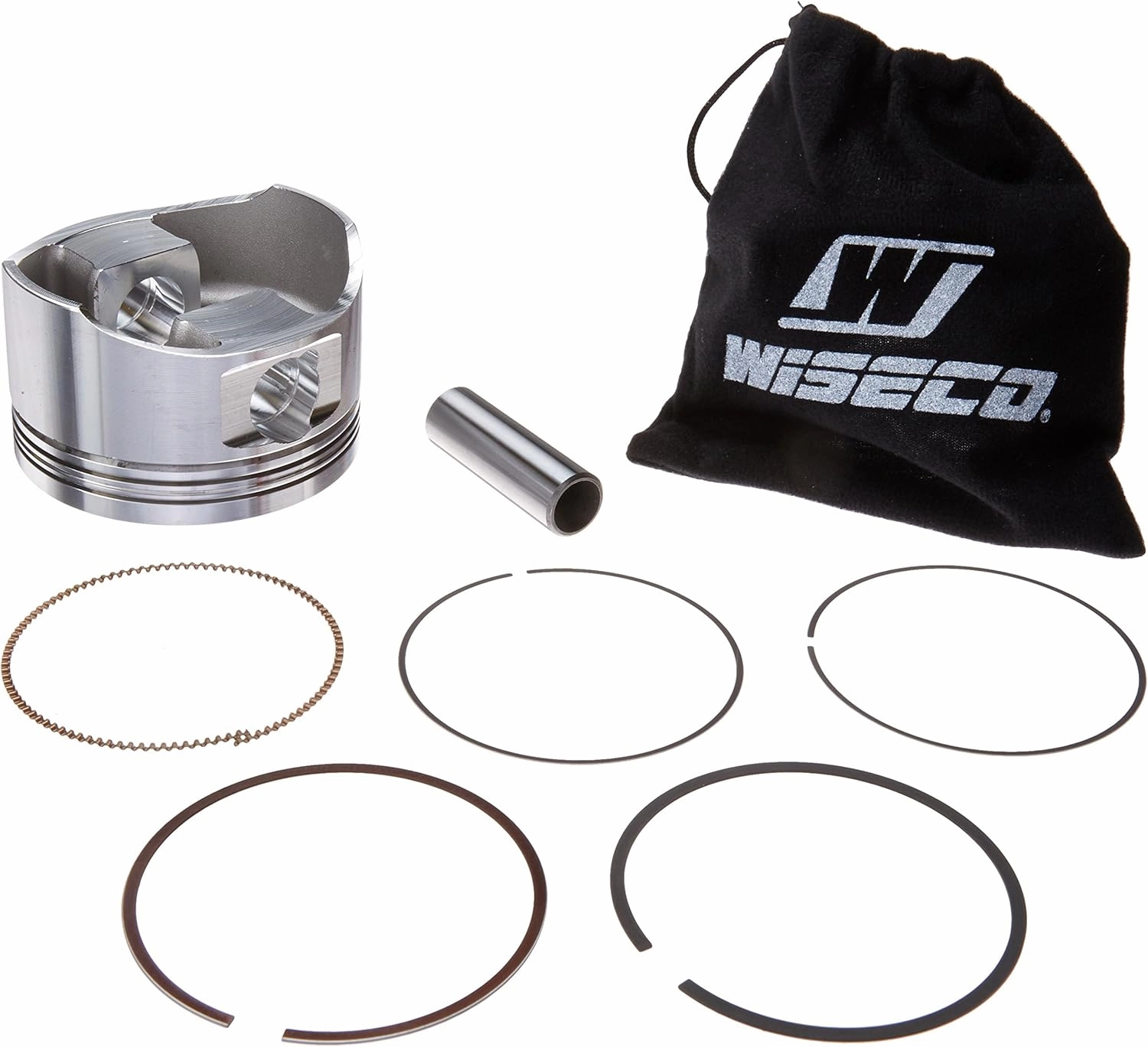 Wiseco 4816M06550 65.50mm 11:1 Compression Motorcycle Piston Kit