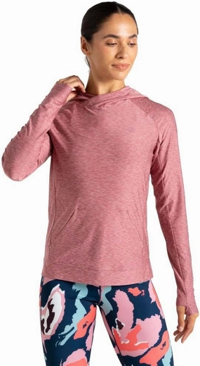 Womens/Ladies Sprint City Lightweight Hoodie (10 US) (Lilas Marl)