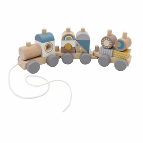 Wooden Block Train
