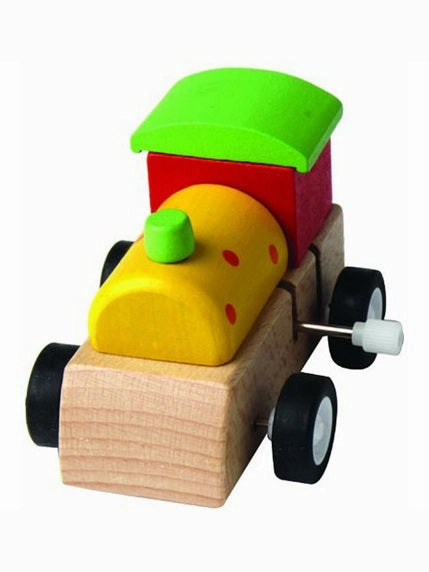 Wooden Children's Wind Up Train 220056