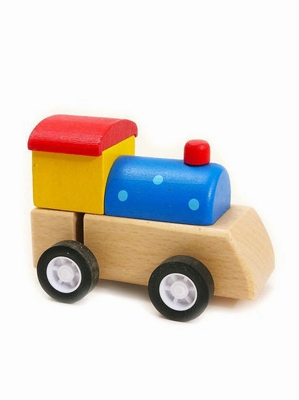 Wooden Children's Wind Up Train 220056
