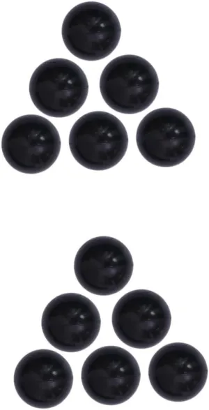 YARNOW Crush Plastic Balls for Balls for Pit Playhouse and Pool Fun Safe Educational Bath