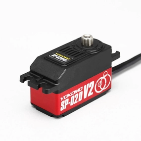 Yokomo SP02 Drift Spec. V2 Low Profile Digital Servo - Red