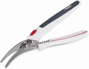 Zyliss E910039 Shellfish Shears, 22cm, Plastic/Stainless Steel, Multifunctional Shears for Removeing Lobster/Crab Shells, Dishwasher Safe